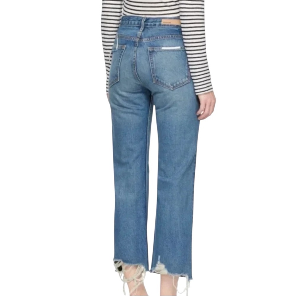 GRLFRND Linda Mid-Rise Distressed Jeans in Zodiac Size 25 — DESIGNER!!! - Picture 2 of 12
